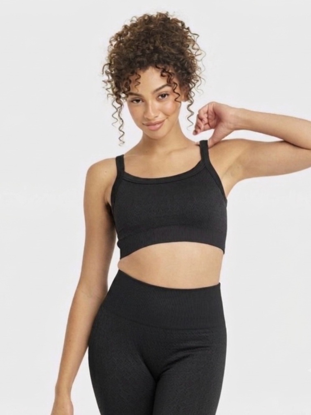 New Joy Lab Seamless Bra Padded Size XS Black